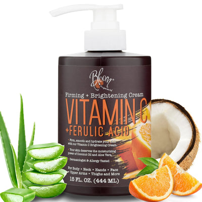 BLOOM VITAMIN C + FERULIC ACID FIRMING & BRIGNTENING CREAM