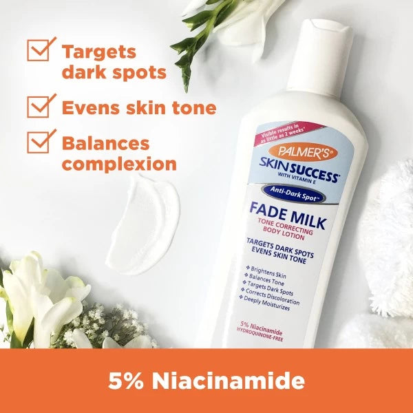 Palmer's Skin Succes Fade Milk - Lait Corps Anti-Taches & Éclat du Teint (250 ml)